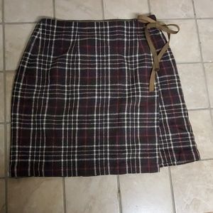 Gap plaid skirt size 10